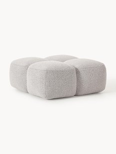 Voetenbank Tayla van bouclé Voetenbank Tayla van bouclé