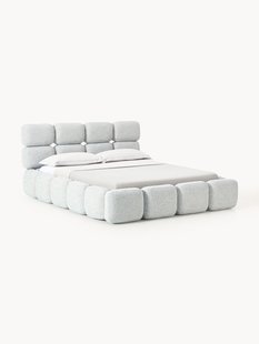 Gestoffeerd bed Tayla van boucl&eacute;