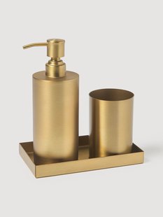 Metalen badkameraccessoires Halston, 3-delig