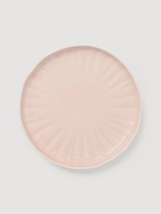 Porseleinen dinerborden Sali met reli&euml;f, 4 stuks