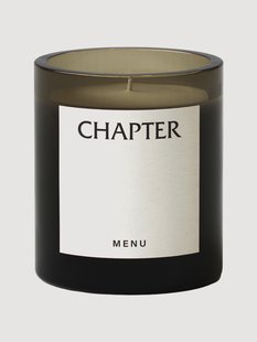Geurkaars Olfacte Chapter (citroenschil, patchouli &amp; kardemom)