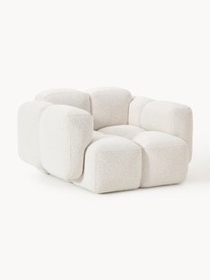 Loungefauteuil Tayla van boucl&eacute;