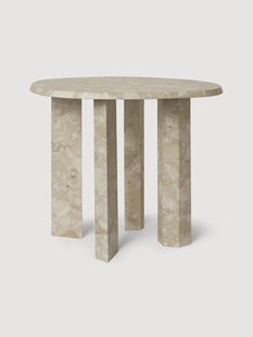 Ronde bijzettafel Taula van marmer Ronde bijzettafel Taula van marmer