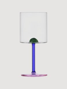 Handgemaakte wijnglas Dot