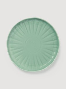 Porseleinen dinerborden Sali met reli&euml;f, 4 stuks