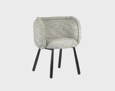 Eetkamerstoel Panda met armleuning | Pole to Pole