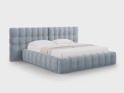 Bed frame Bali velvet met opbergruimte 200 x 200 cm | Cosmopolitan Design