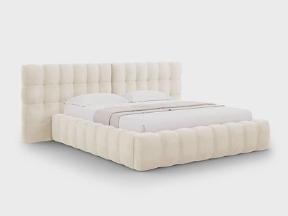 Bed frame Bali velvet met opbergruimte 200 x 200 cm | Cosmopolitan Design