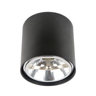 Zuma Line Box - opbouwspot - 12 cm - zwart