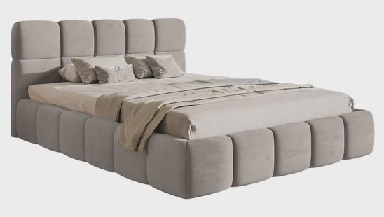 Bedframe Chloe velvet 160 x 200 met opbergruimte | NADUVI Collection