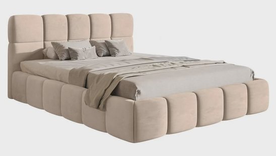 Bedframe Chloe velvet 160 x 200 | NADUVI Collection