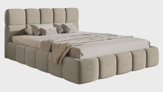 Bedframe Chloe velvet 180 x 200 | NADUVI Collection