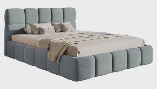 Bedframe Chloe velvet 160 x 200 met opbergruimte | NADUVI Collection