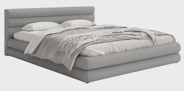 Gestoffeerd bed Alvaro chenille 140 x 200 met beddengoedcontainer | NADUVI Collection Gestoffeerd bed Alvaro chenille 140 x 200 met beddengoedcontainer | NADUVI Collection