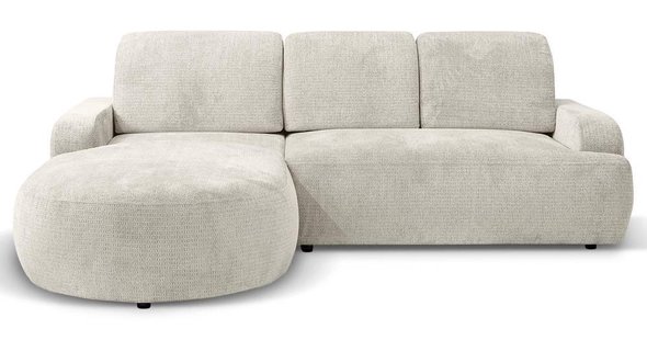 Hoekbank Alma links met slaapfunctie | NADUVI Collection