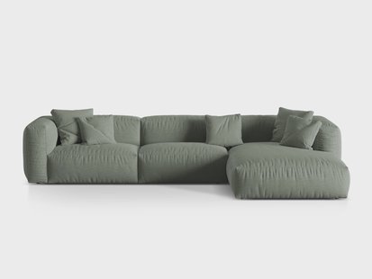 3-zits hoekbank Martina rechts | Micadoni