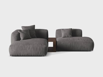 Hoekbank Martina links velvet | Micadoni