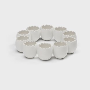 Cooee Design Easter wreath paasdecoratie White