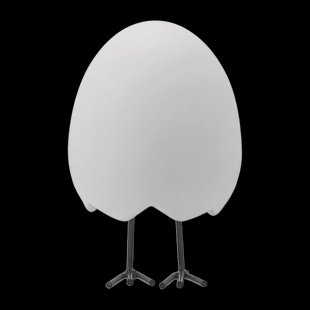 DBKD Happy feet paasdecoratie White