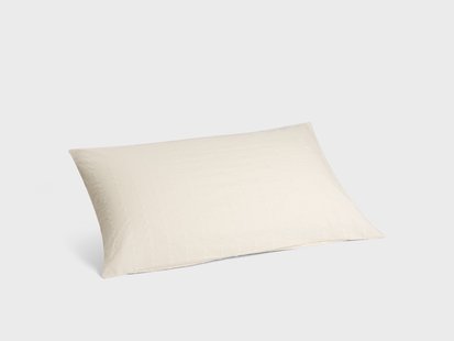 Yumeko Kussensloop seersucker katoen gentle white 40x80 100% biologisch katoen, seersucker geweven