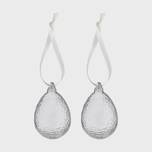 Cooee Design Gry ei paashanger 2-pack Clear