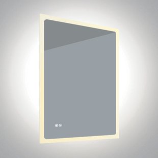 ONE Light Defog Mirrors - spiegel met verlichting - 60 x 2,5 x 80 cm - 20W dimbare LED incl. - IP44 - aluminium
