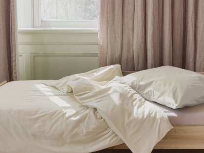 Yumeko Kinderdekbedovertrek jersey sunrise white 120x150 100% regeneratief biologisch katoen, jersey katoen (gebreid)