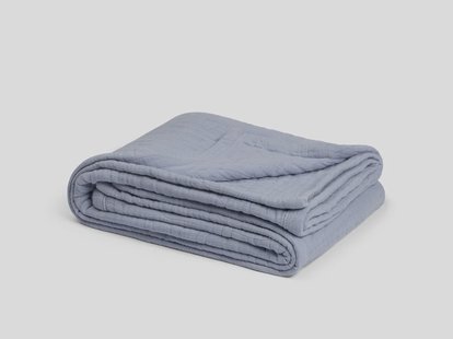 Yumeko Kindersprei mousseline katoen arch lavender blue 100x150 100% biologisch katoen (mousseline)