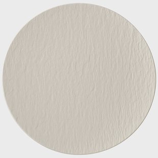 Villeroy & Boch Manufacture Rock coupe bord Ø25 cm Wit