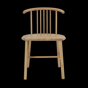 NJRD VIOR eetkamerstoel Gelakt eiken