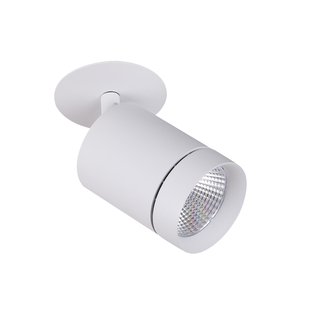 Dobac Juvenis Recessed 20W - spot - 15 cm - 20W LED incl. - wit - 15 graden lichtbundel