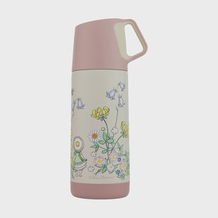 Rätt Start Elsa Beskow Blomsterfesten thermos 35 cl Wit