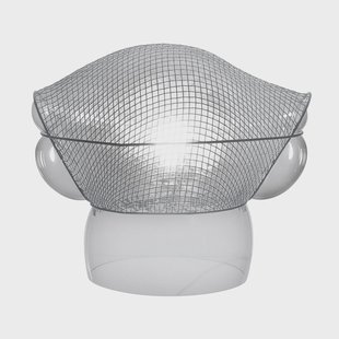 Artemide Patroclo tafellamp Ø50 cm Smoked glass