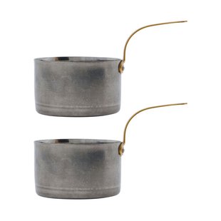 Nicolas Vahé Presentation mini-pan Ø10 cm 2-pack Silverfinish