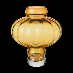 Louise Roe Balloon vaas 40 cm Amber