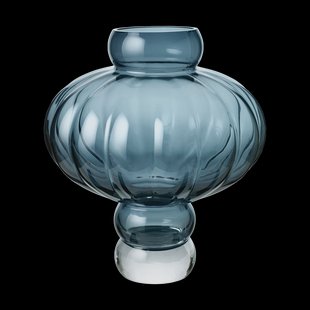 Louise Roe Balloon vaas 40 cm Blue