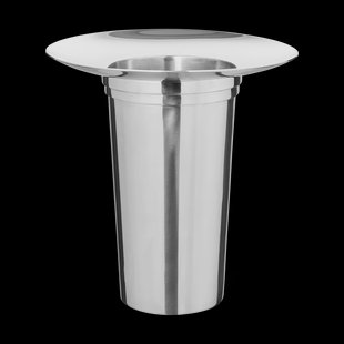 Louise Roe Fountain vaas 01 30 cm Raw Iron