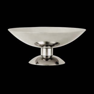 Louise Roe Metal champagnecoupe laag Roestvrij staal