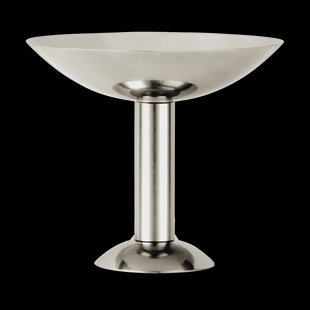 Louise Roe Metal champagnecoupe hoog Roestvrij staal