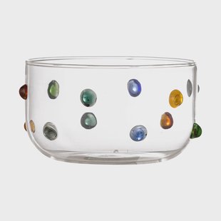 Bloomingville Thalia schaal Ø12 cm Helder