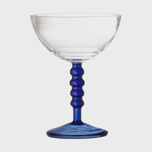 Bloomingville Noemi cocktailglas 23 cl Blauw