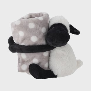 Bloomingville Dolly knuffeldier met deken Schaap