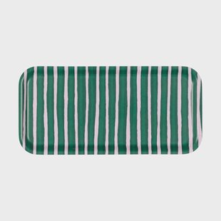 Marimekko Piccolo dienblad 13,5x27,5 cm Green