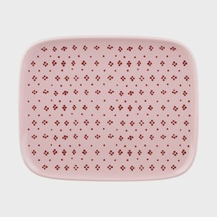 Marimekko Oiva Muija bord 12x15 cm Roze