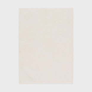 Marimekko Unikko solid handdoek 50x70 cm Ecru
