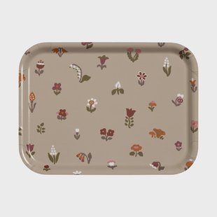 Almedahls Brunnsparken dienblad 20x27 cm Taupe