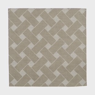 Almedahls Korg XL servet 45x45 cm 2-pack Natuur-taupe