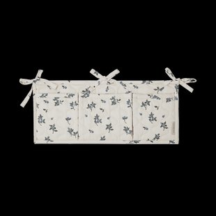 Garbo&Friends Blueberry satijnen gewatteerd bedzak 18x43 cm