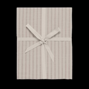 Garbo&Friends Stripe Mauve hoeslaken 90x200x30 cm