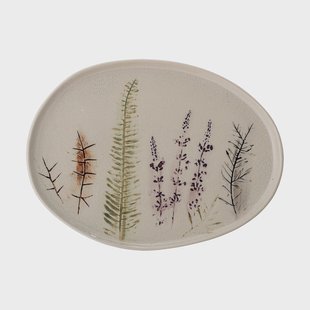 Bloomingville Bea serveerschaal 26x34,5 cm Natuur